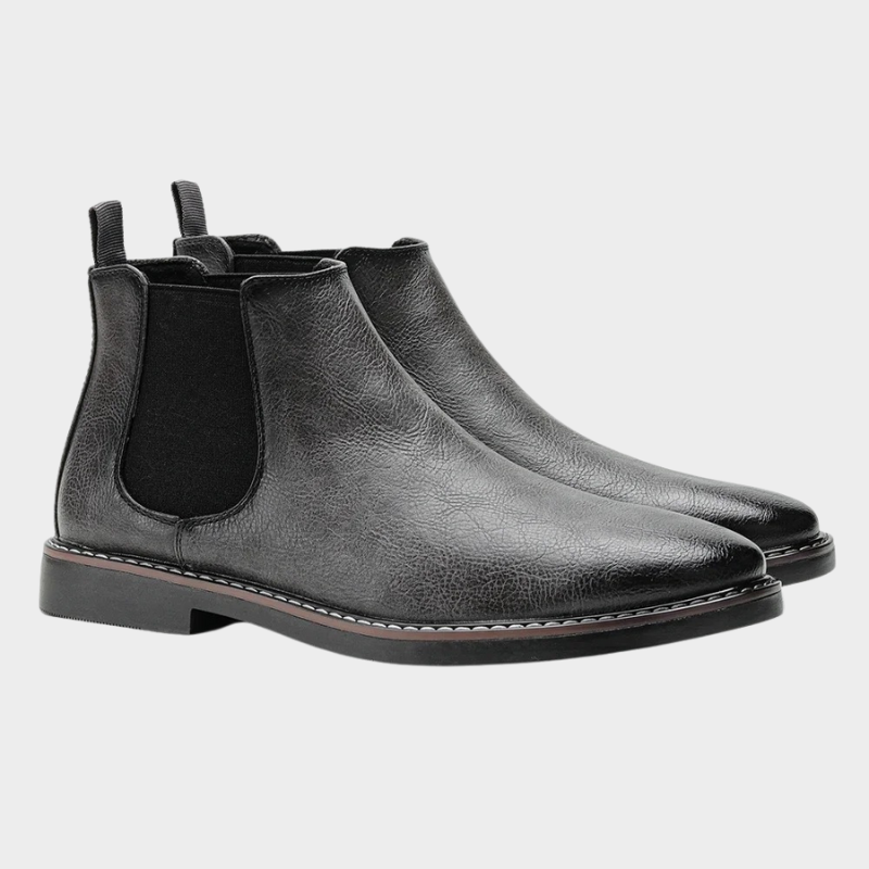 Chelsea boots men grey