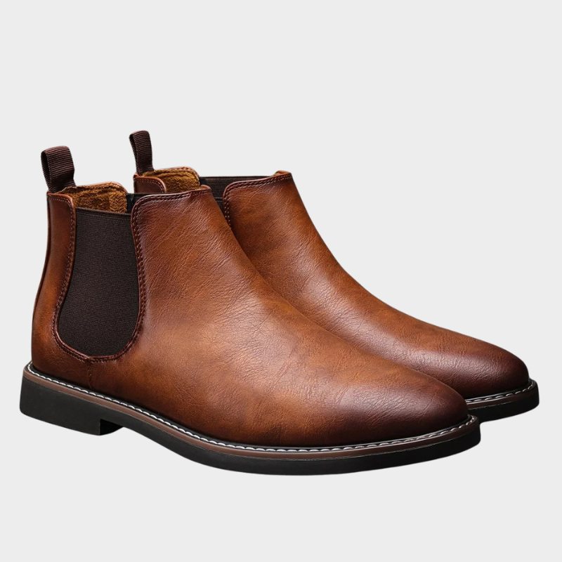 Chelsea boots men brown