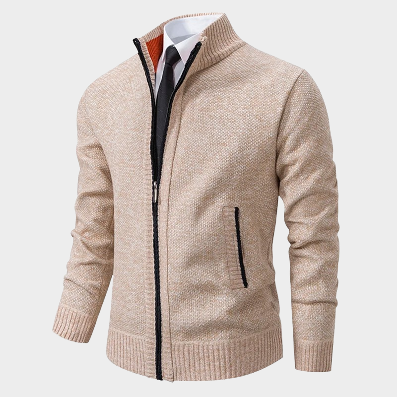 Men vest beige