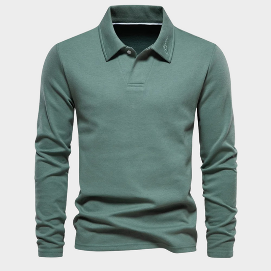 Polo men green