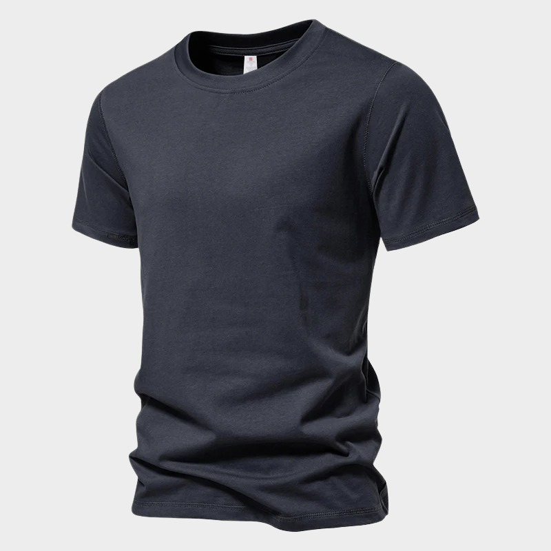 Basic cotton t-shirt men