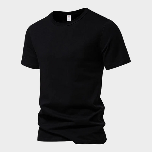 Basic cotton t-shirt men