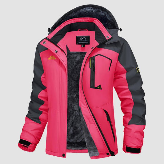 Winter sports jacket women pink