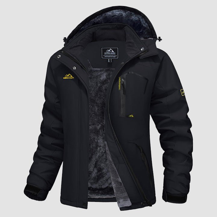 Winter sports jacket women black